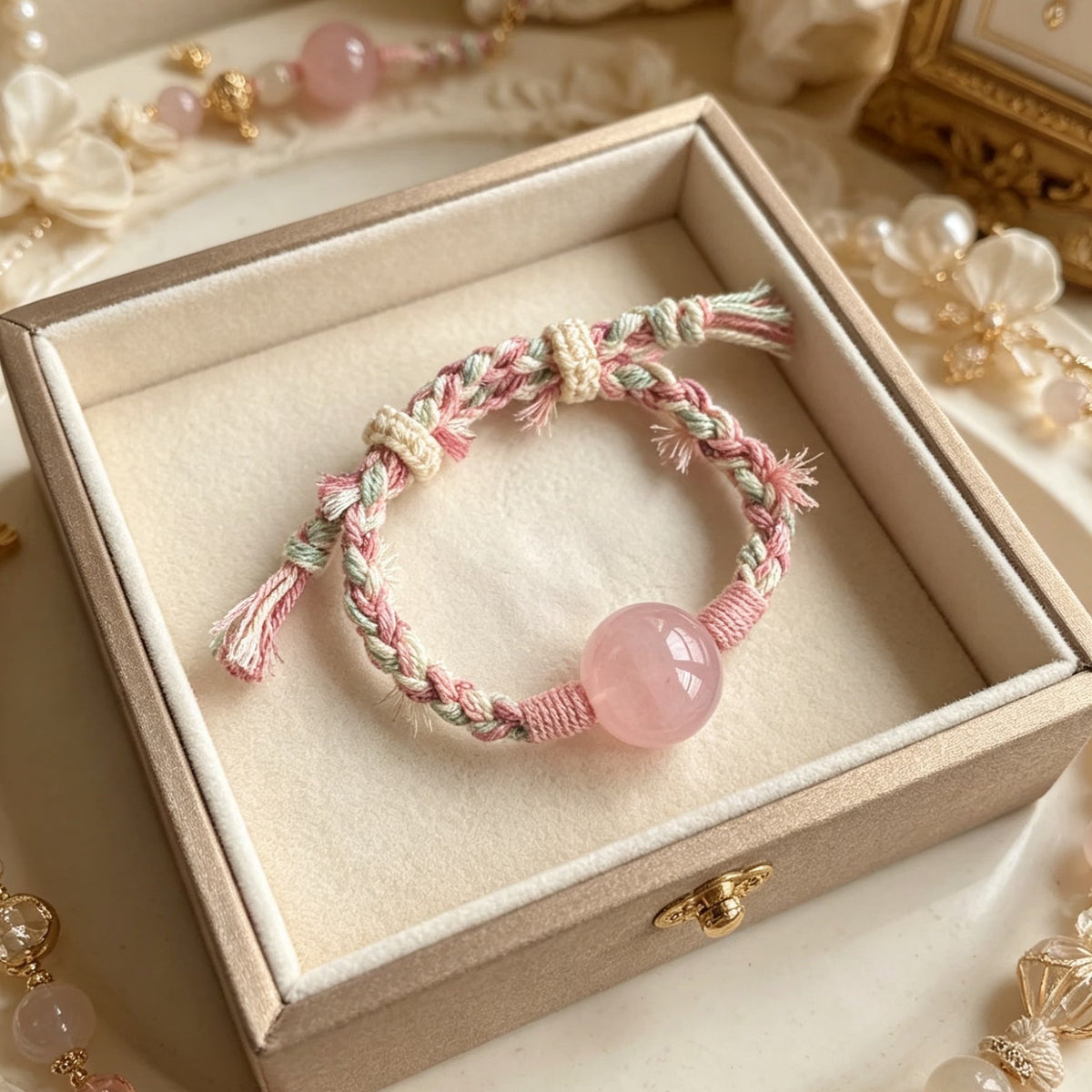 Handmade Braided Cord Bracelet
